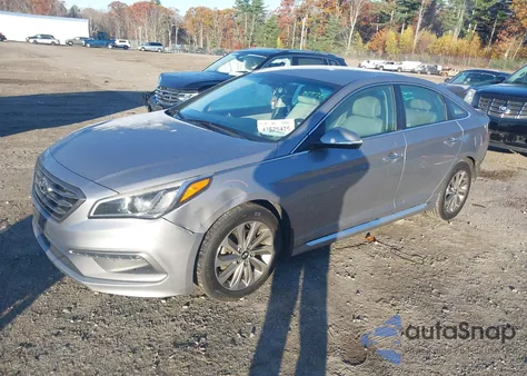 2016 Hyundai Sonata Sport from USA, damaged, VIN 5NPE34AF9GH283311